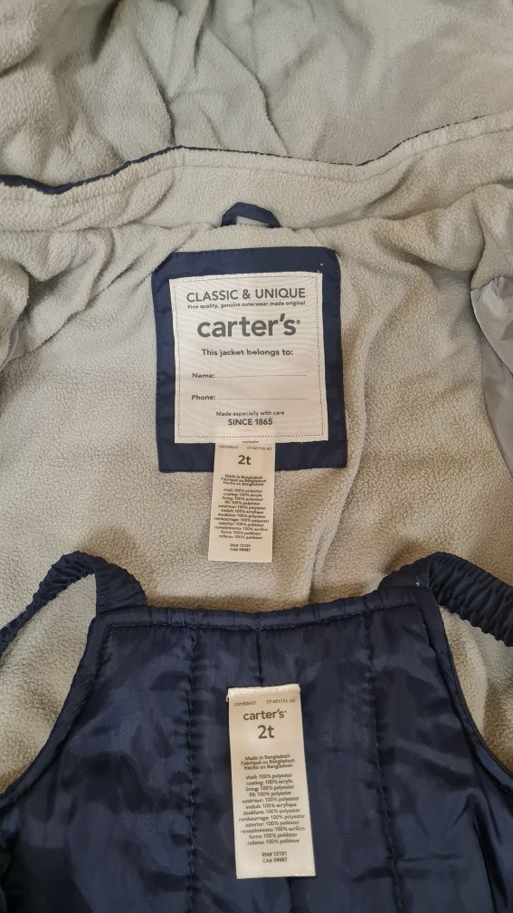 Зимовий комбінезон Carter's для хлопчика