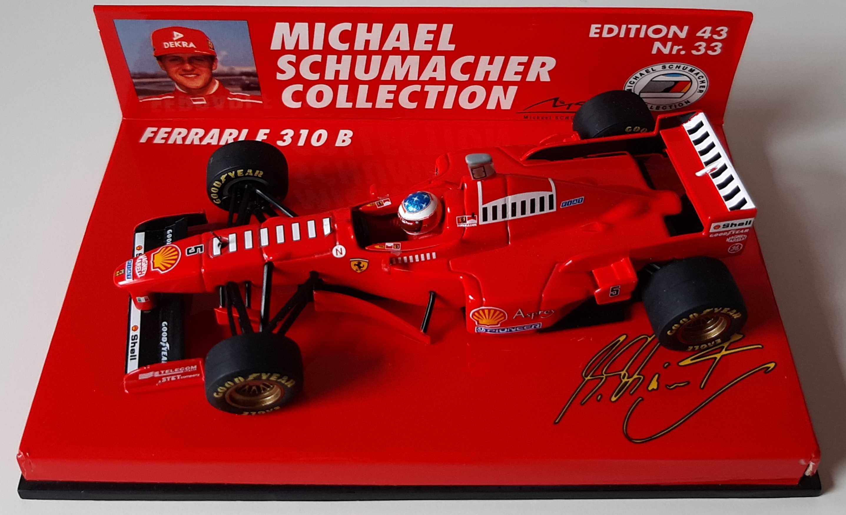 Michael Schumacher F1 Ferrari F310B 1:43 Minichamps