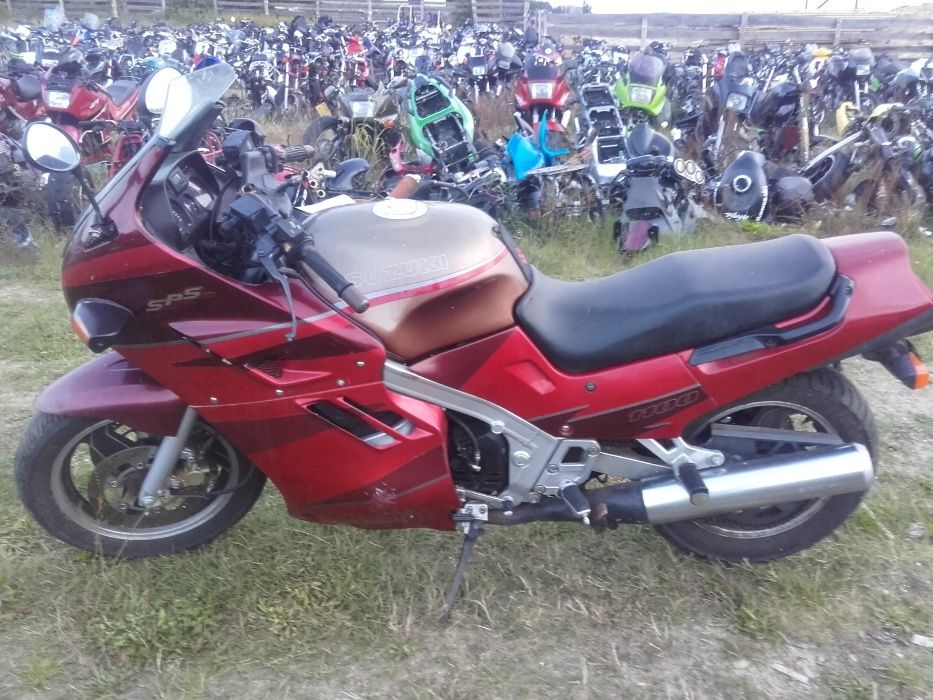 Suzuki gsx1100f gsxf 1100 gsxf silnik lagi bak moduł felga części