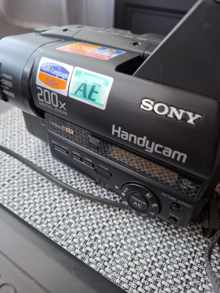Kamera Sony system wideo 8 mm XR