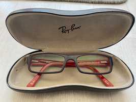 Oprawki Rayban okulary korekcyjne z etui