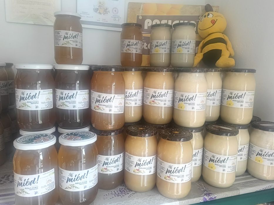 Miód 2025  Pasieka ,,Słodka pasja" (815ml)