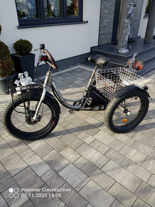PILNIE SPRZEDAM Rower elektryczny trójkołowy