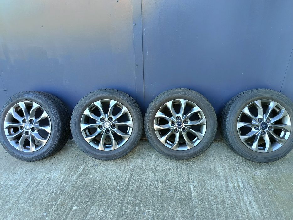 Koła zimowe 16x55x205  6.5Jx16fm toyota mazda