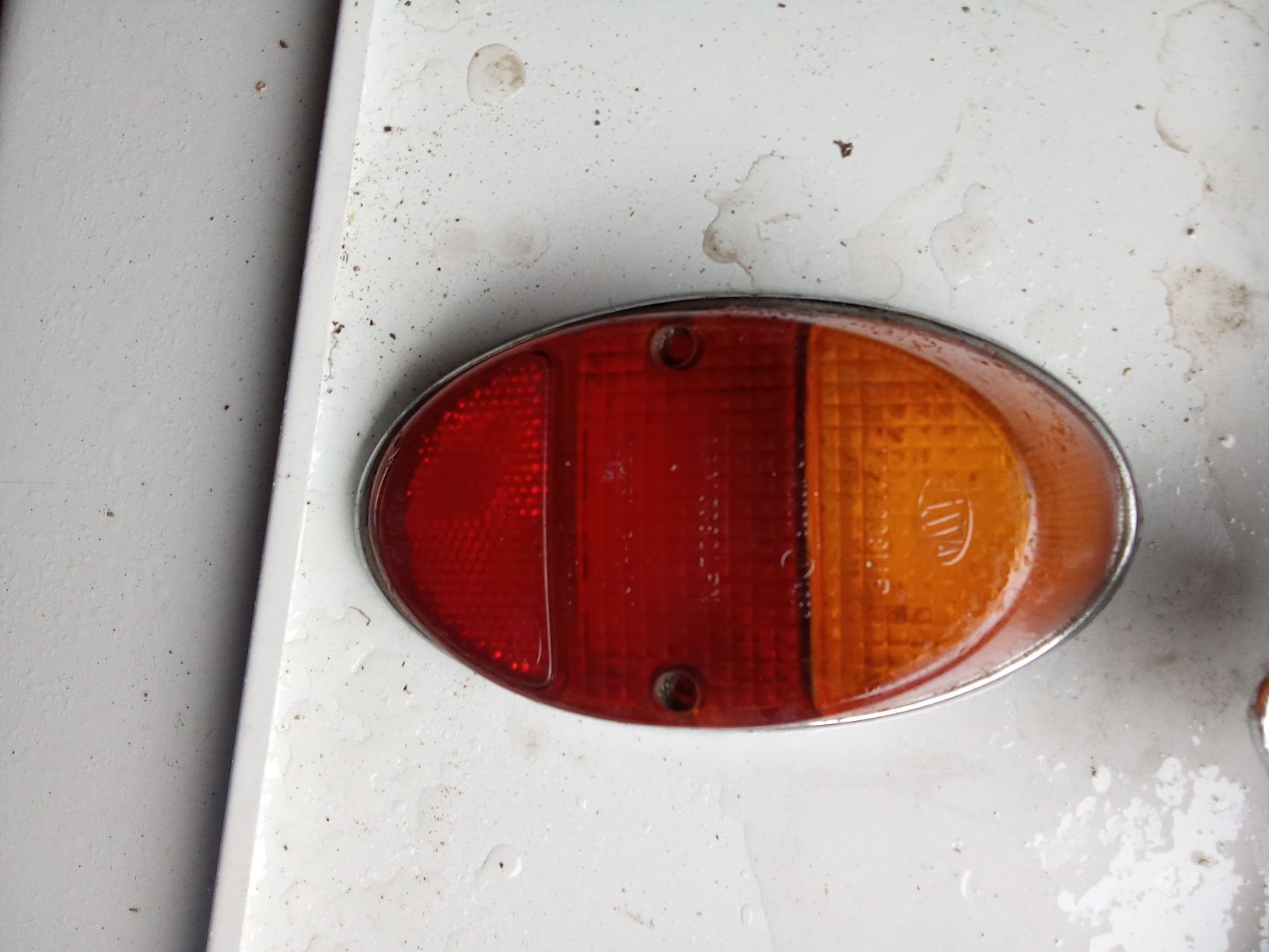 Palas e retrovisor VW Carocha Oval. Farol e farolim