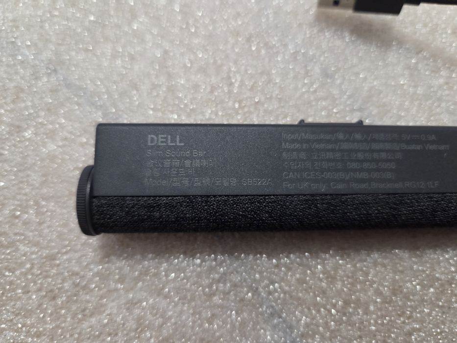 Соундбар, колонка для монітора\ПК, DELL Slim Sound Bar SB522