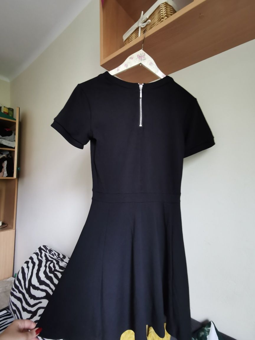 Czarna sukienka h&m