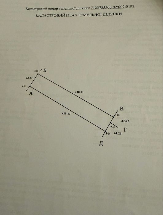 Продаж земельної ділянки(пай)