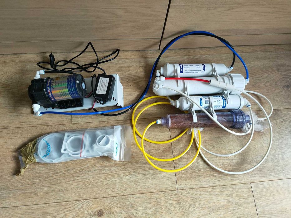 Filtr RO odwróconej osmozy + pompa wspomagająca