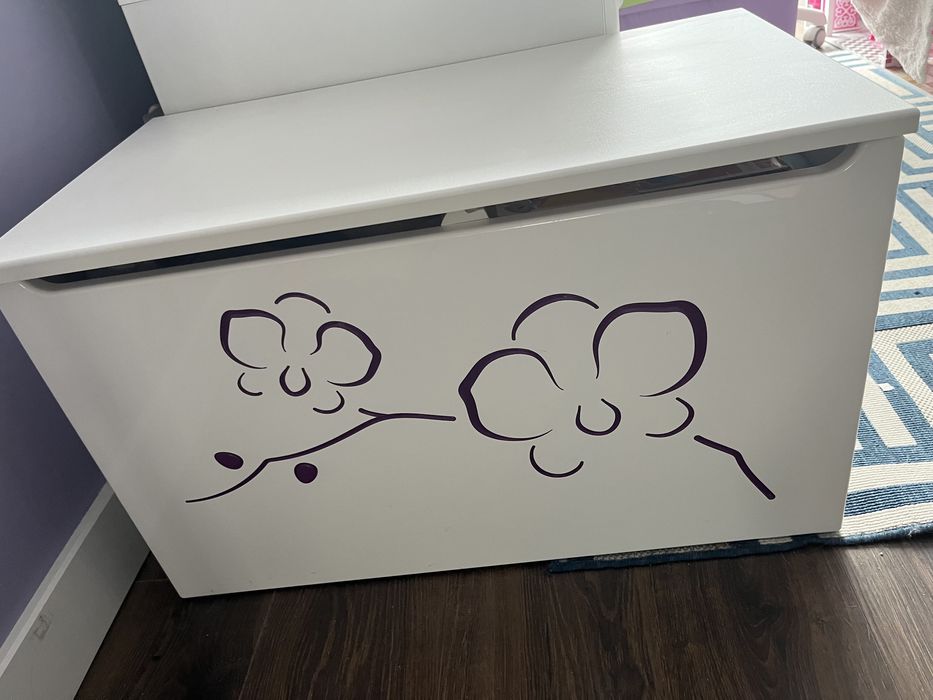 Biurko dziecięce MEBLIK orchidea