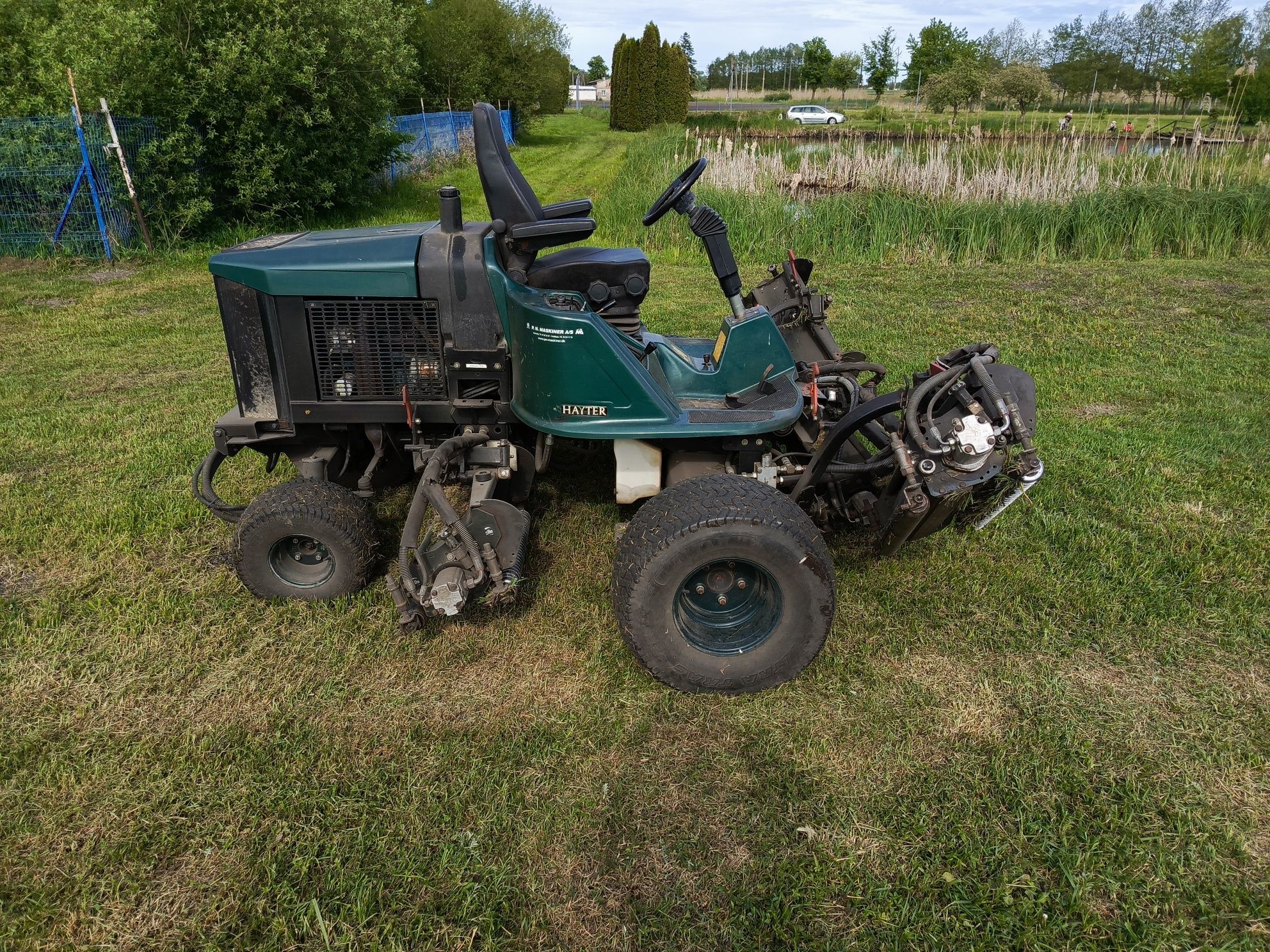 Profesjonalny Traktorek 3m koszenia HAYTER 4cyl Diesel Kubota  TANIO