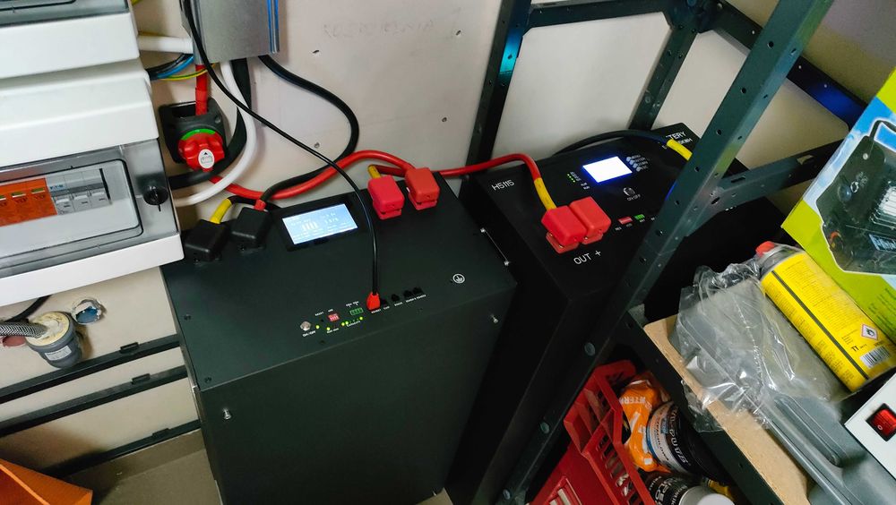 Magazyn energii 15kWh z JK BMS 48V/16S/200A