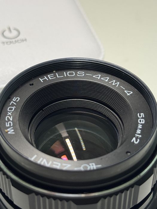 Объектив Helios 44M-4 58mm f/2 (M42)  Состояние — идеальное.
