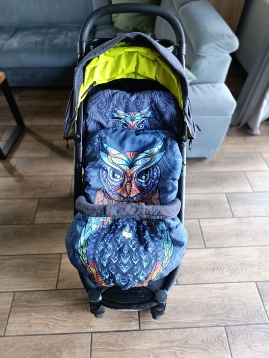 Wózek spacerowy Joie Litetrax Pro + ręcznie robione okryciea