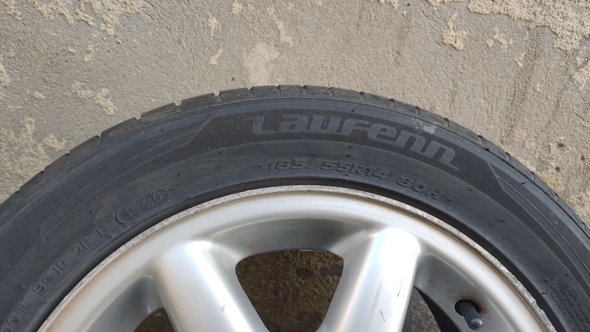 Koła 14' VW Polo LUPO 185/55/R14 Alufelgi Hankook Laufenn dobry stan!