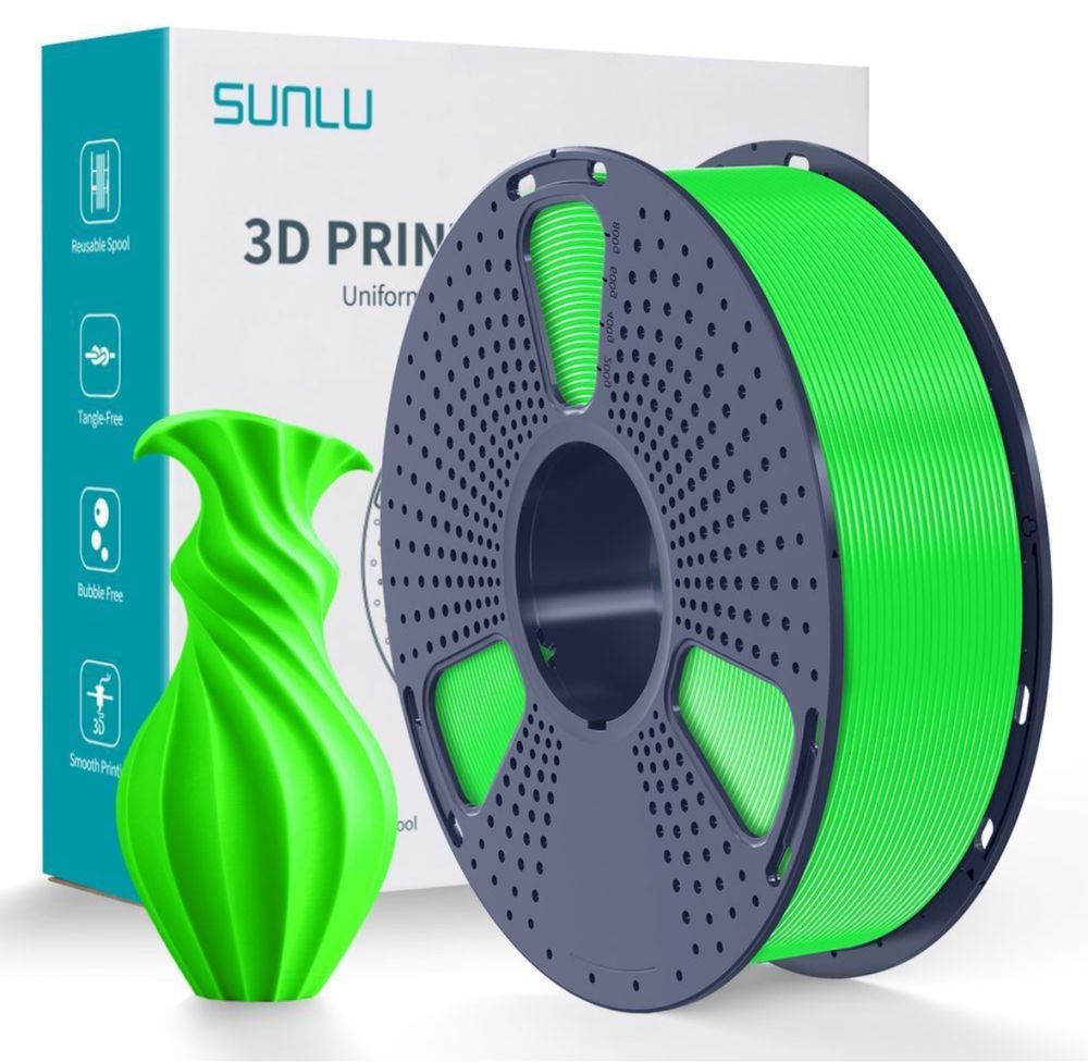 Філамент САНЛУ , TPU , Petg, Pla, sunlu 1кг. пластик для 3д принтера