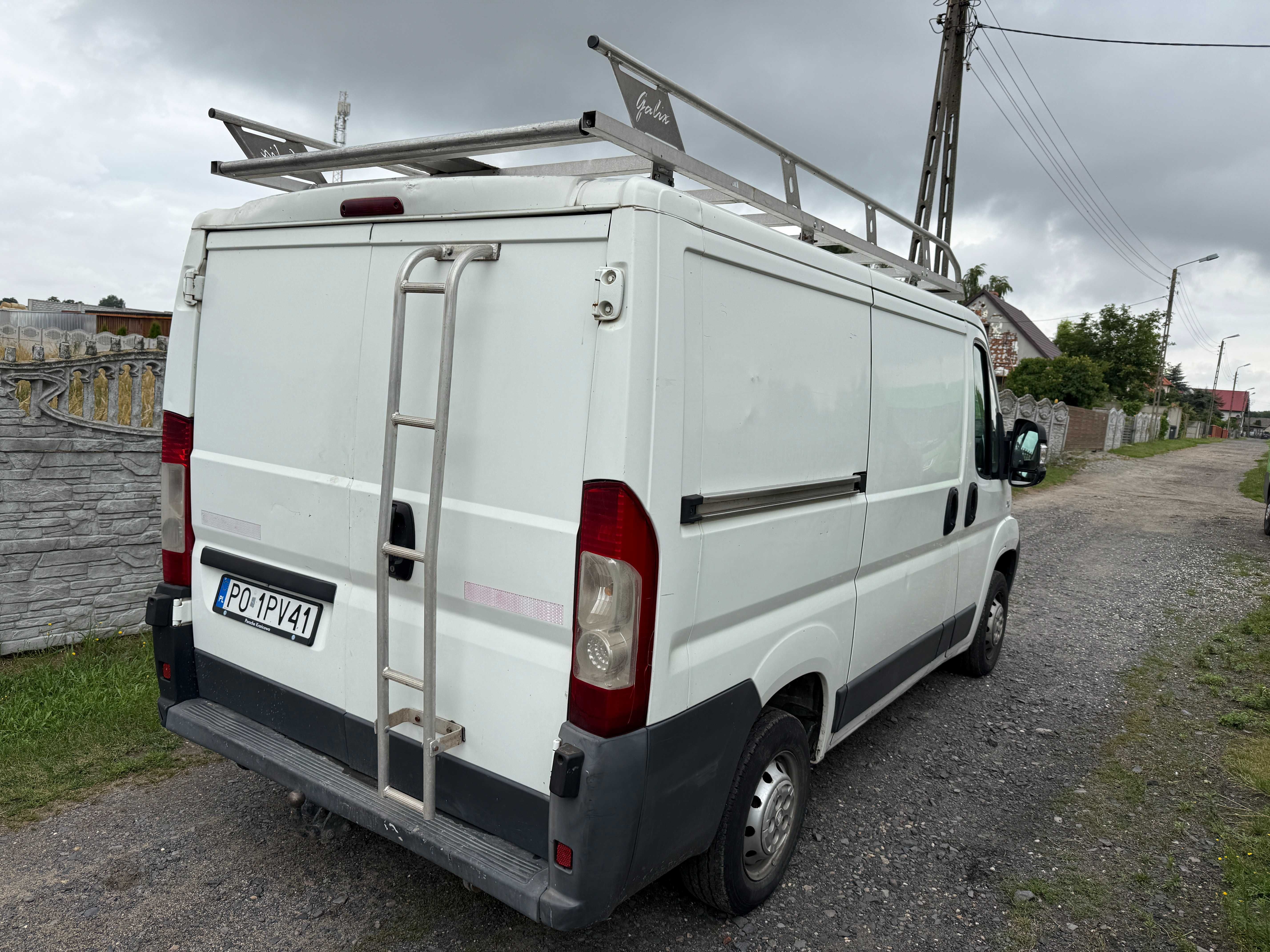 Fiat Ducato 2 2 hdi  L 1 H 1  gotowy do pracy bagażnik  dachowy