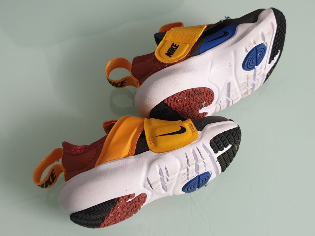Sapatilhas Nike Baby Flip Velcro Castanhas Tamanho 18.5