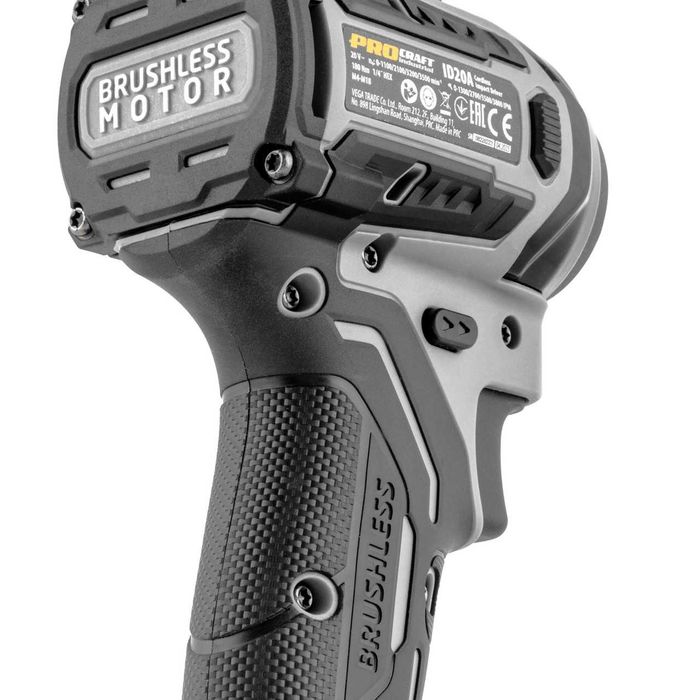 Акумуляторний гайковерт ( Імпакт) Procraft Industrial ID20A 1Акб 20В