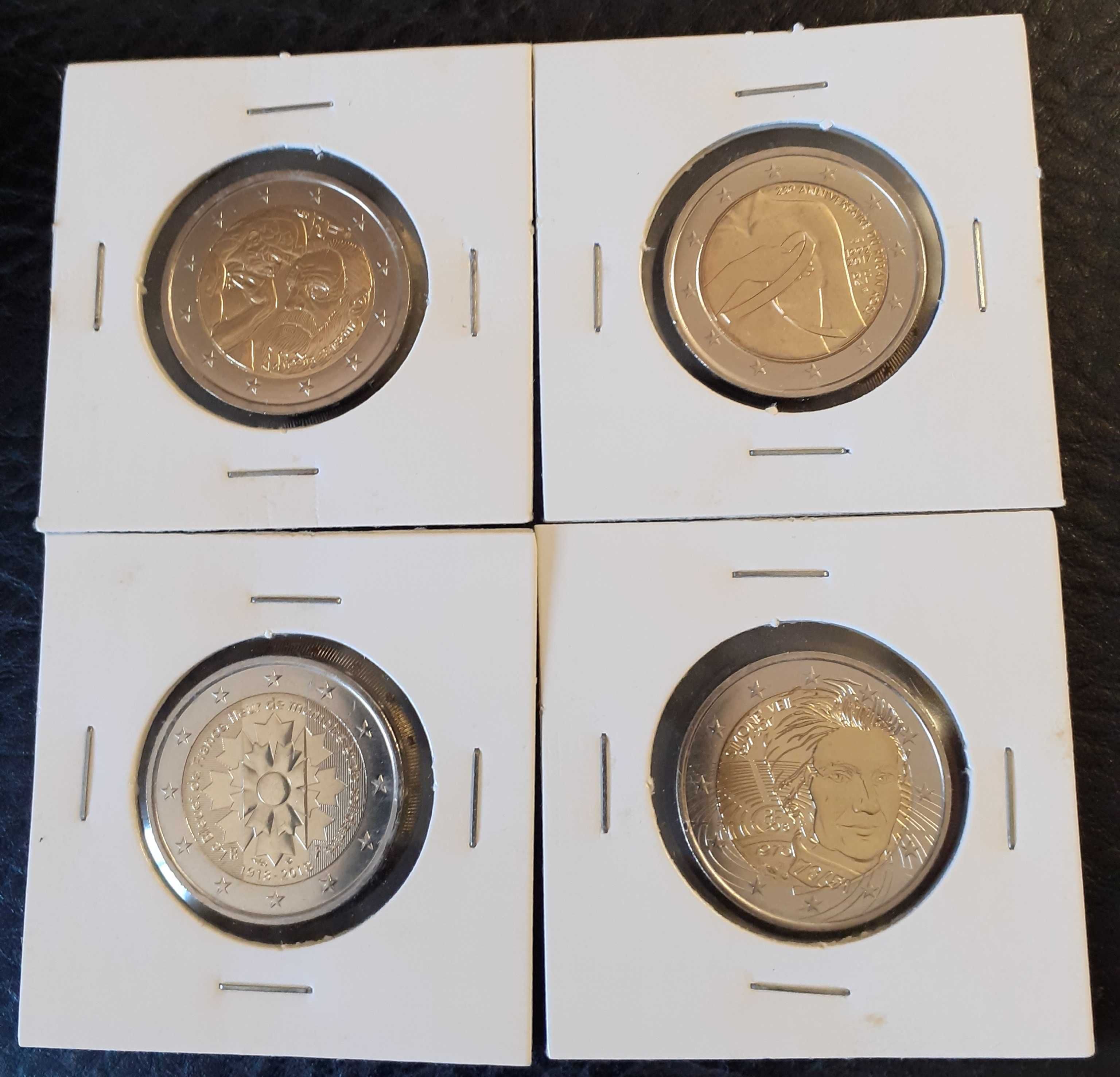 Moedas comemorativas UNC - 2 euro – FRANÇA