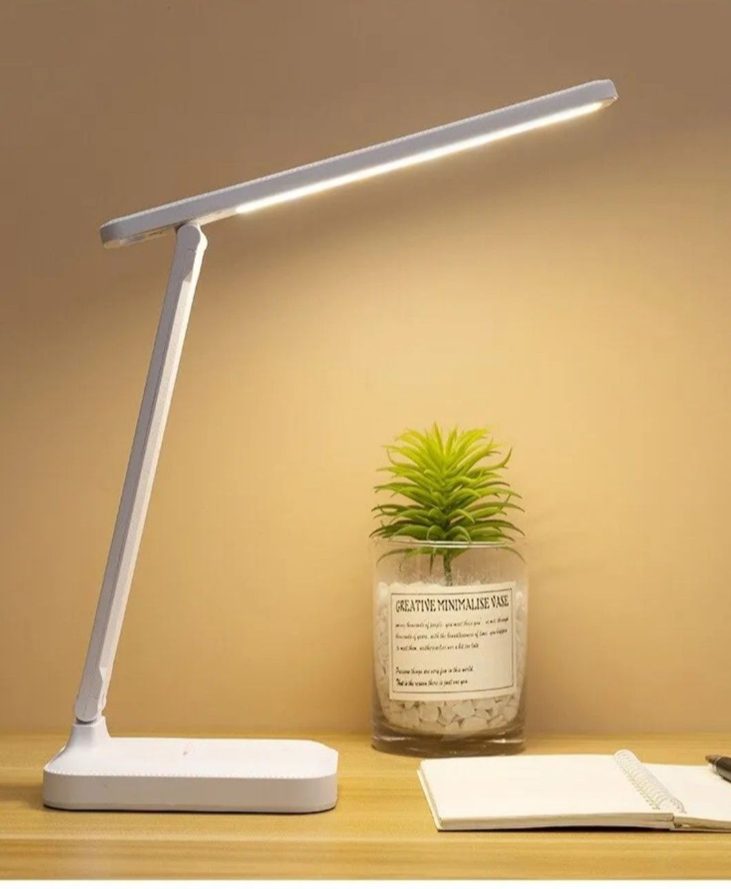 Лампа настільна Акумуляторна LED lamp, USB, 3-режими світла