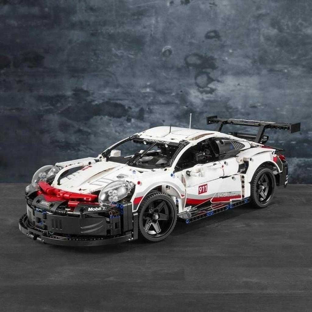 Конструктор 1в1 Lego Technic 42096 - Porsche 911 RSR, 1580 шт, КОРОБКА