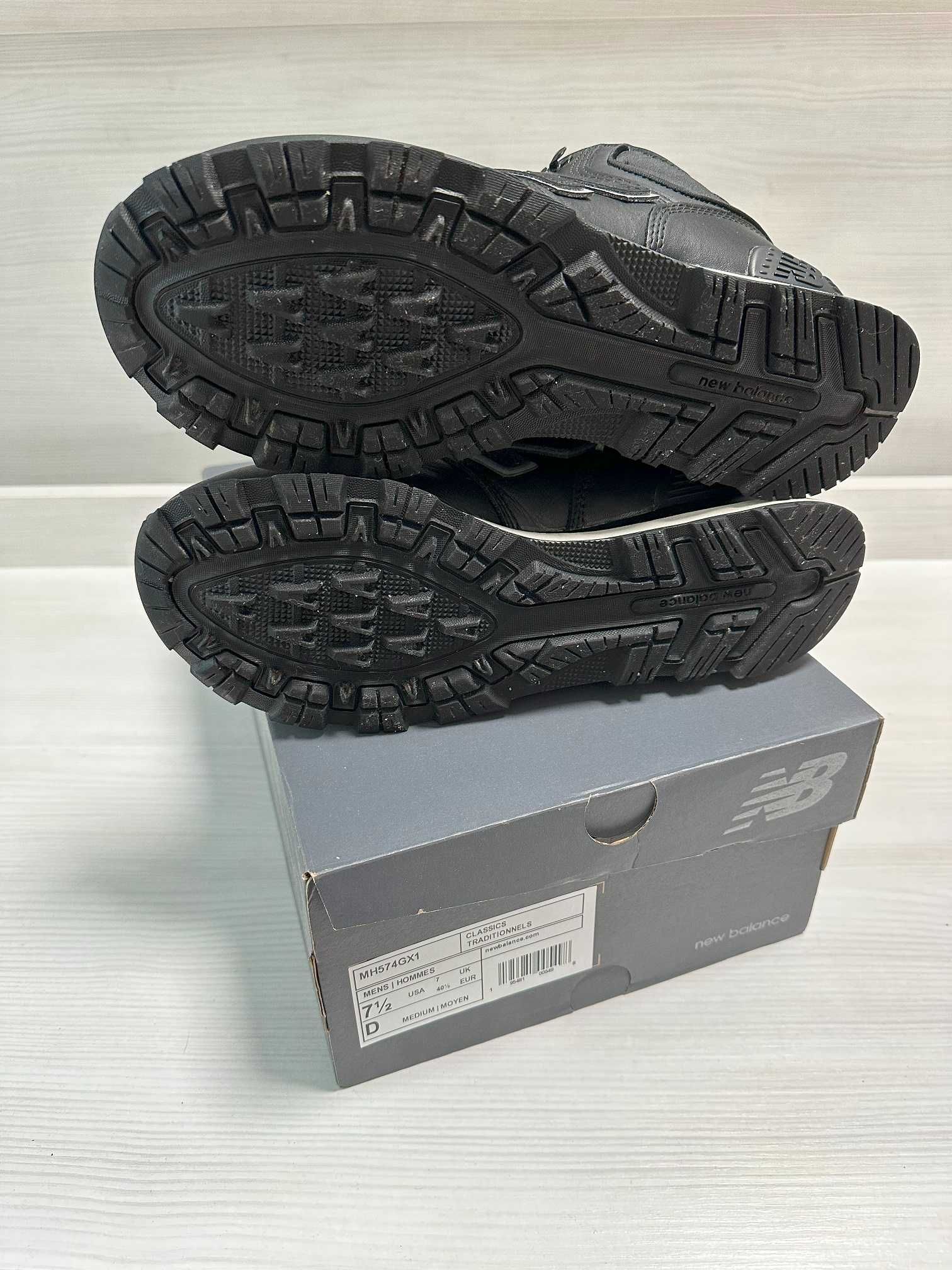 Чоловічі черевики New Balance 574Н MH574GX1 40.5 (7.5) 25.5 см Чорні