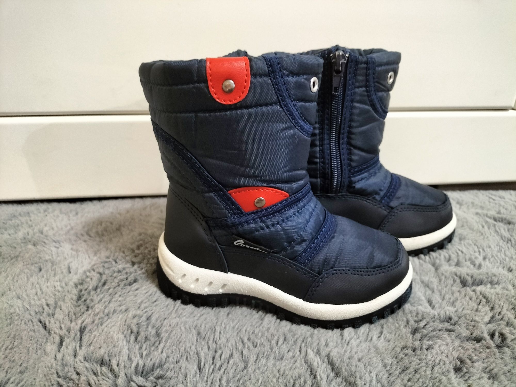 Buty zimowe chłopięce śniegowce Cortina Deichmann 25