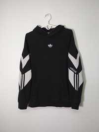 Adidas bluza z kapturem czarna unisex S