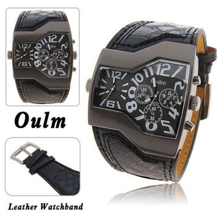 Zegarek męski OULM - sześć wzorów kolorystycznych