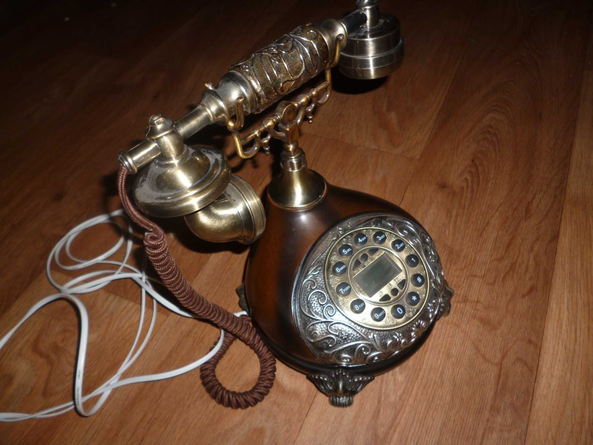 телефон стационарный ретро под старину античный винтаж новодел