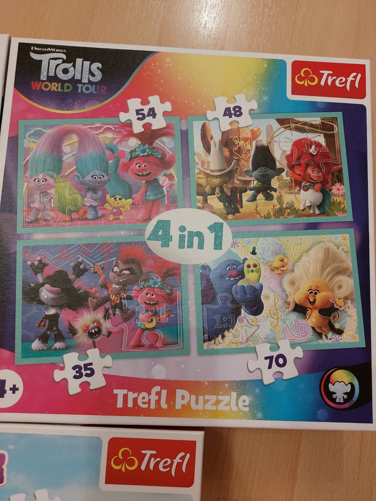 Puzzle Trefl 3 sztuki
