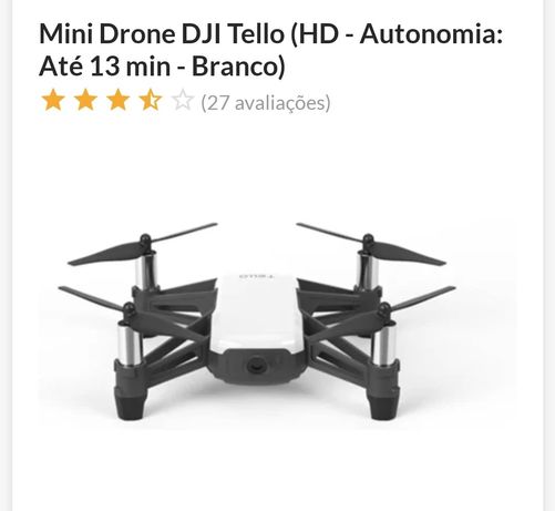 Drone DJI Tello novo