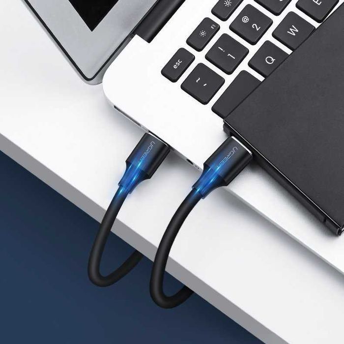 Ugreen kabel przewód USB 2.0 męski - USB 2.0 męski 2m czarny US128