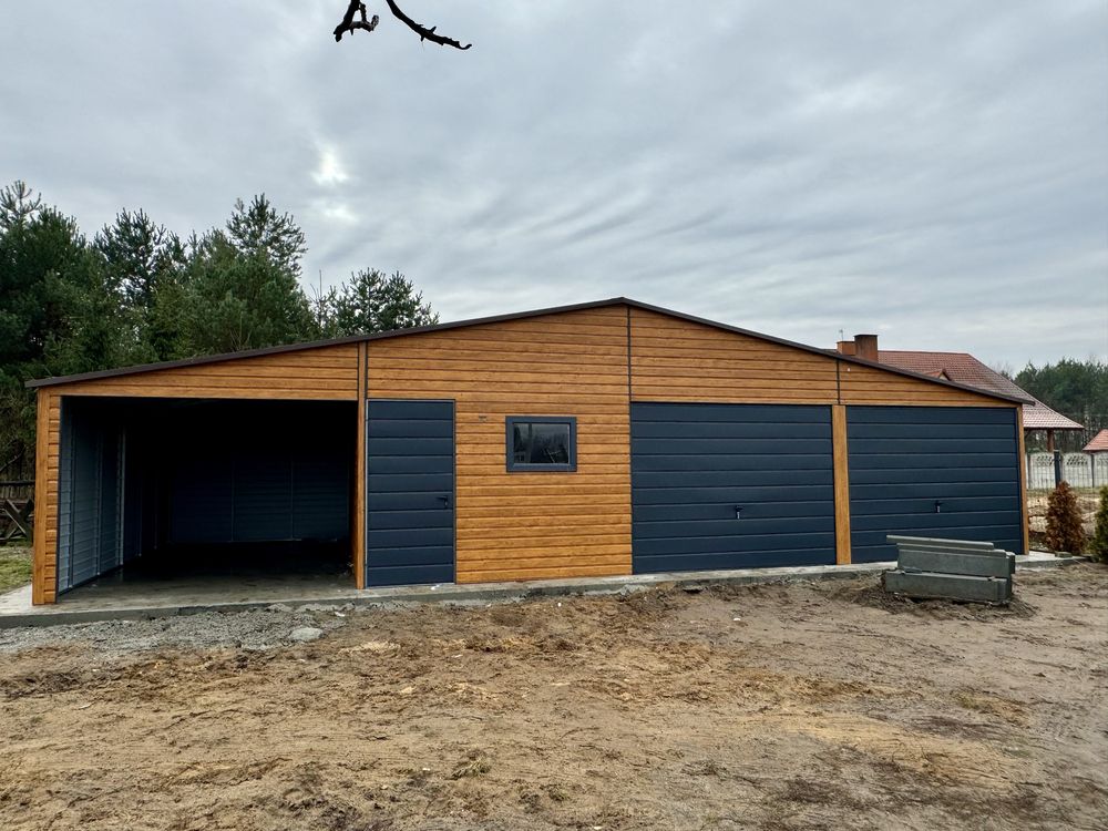 Garaż blaszany profil zamkniety 3x5,3x6,4x5,4x6,5x5,5x6,6x6,6x7,7x6,