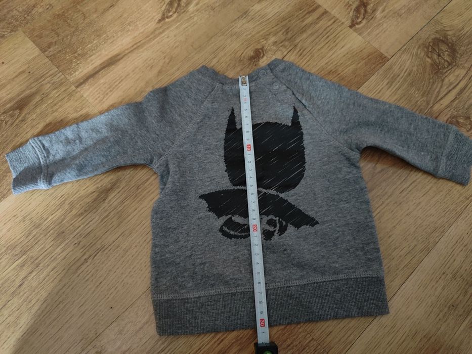 Bluza H&M batman r.68 4-6m-cy
