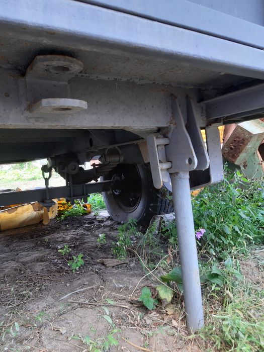 Одноосний саморобний міцний прицеп продам