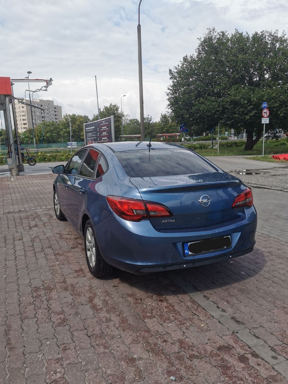 Opel Astra j LPG