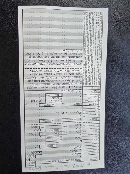 Przyczepa tandem wywrotka 3-stronna ,resory , Reisch , DMC 8 t.,1999 r