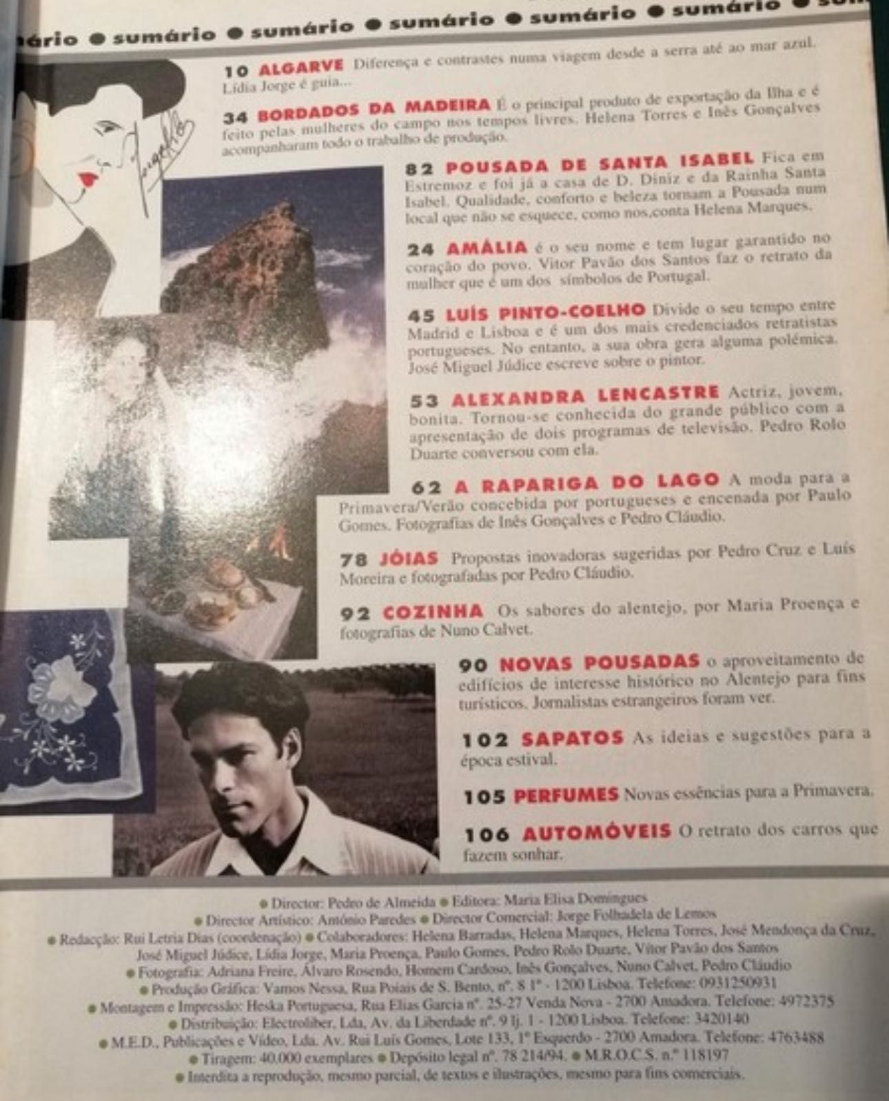 Revistas Pousadas 1994