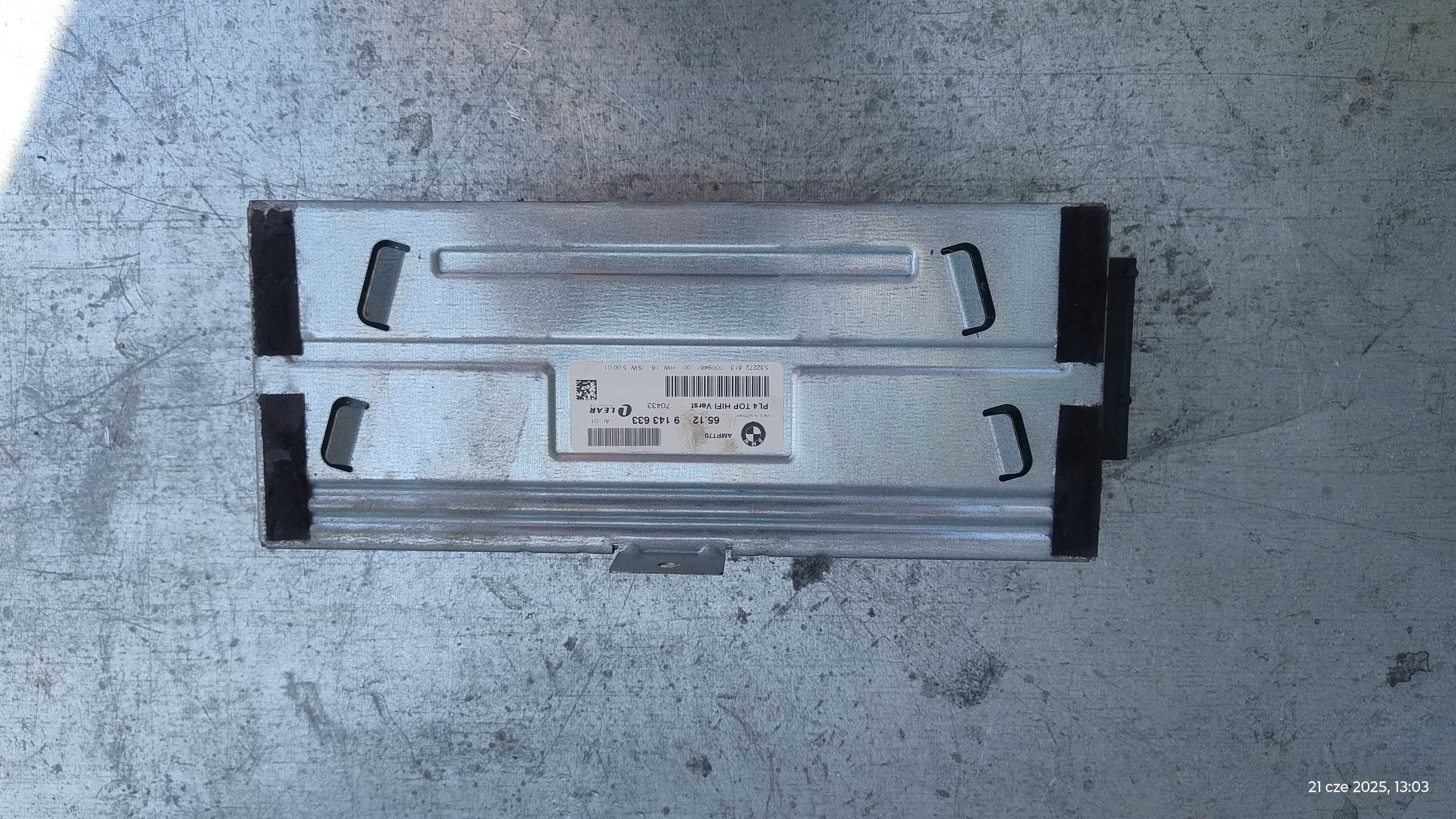 Wzmacniacz bmw logic 7 harman kardon bmw x5 e70 f01 naglosnienie