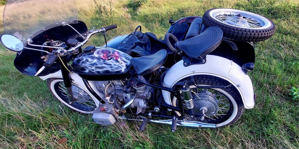 Dniepr k650 ural Kaśka ruski