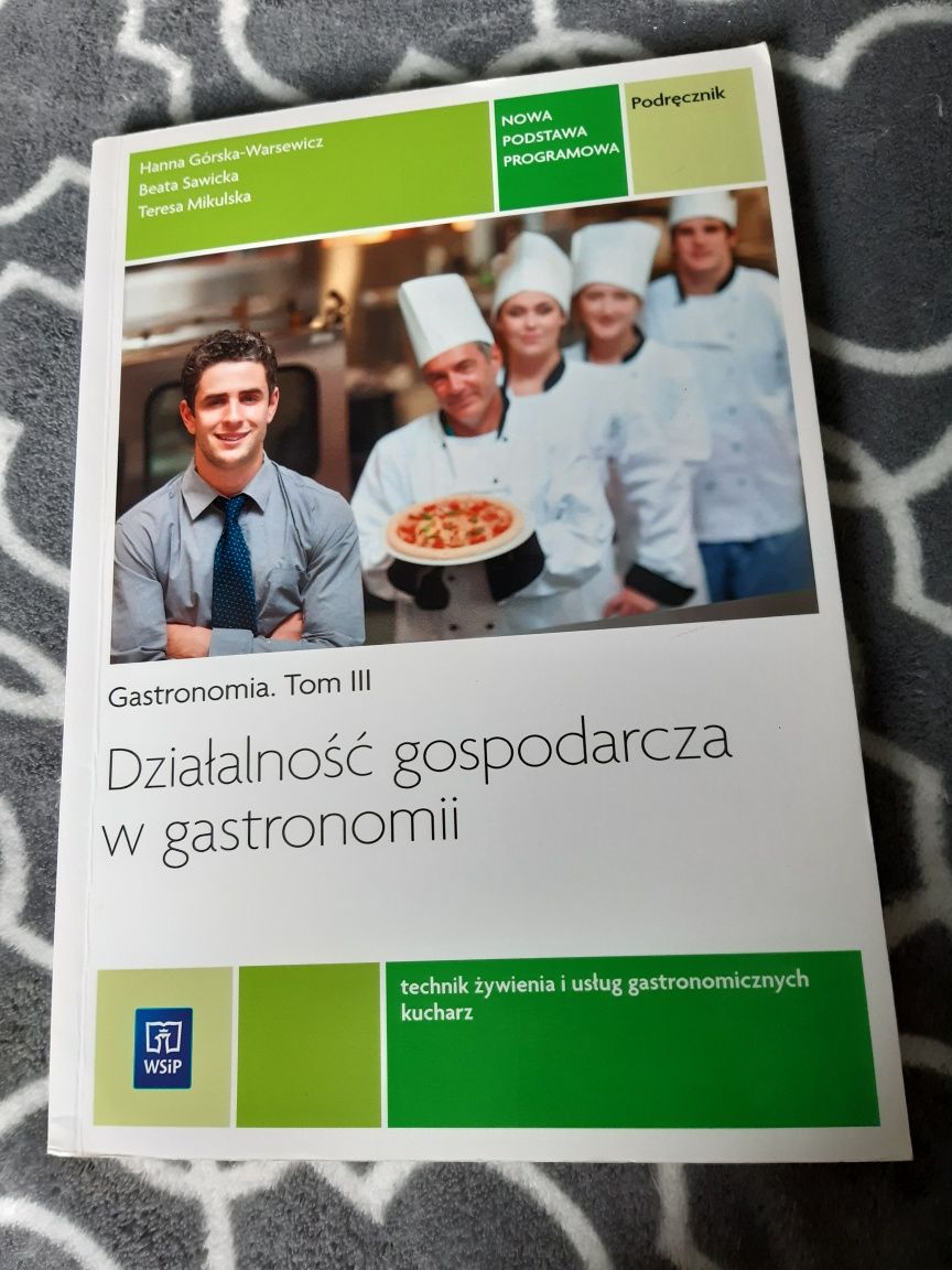 Podręcznik Działalność gospodarcza w gastronomii