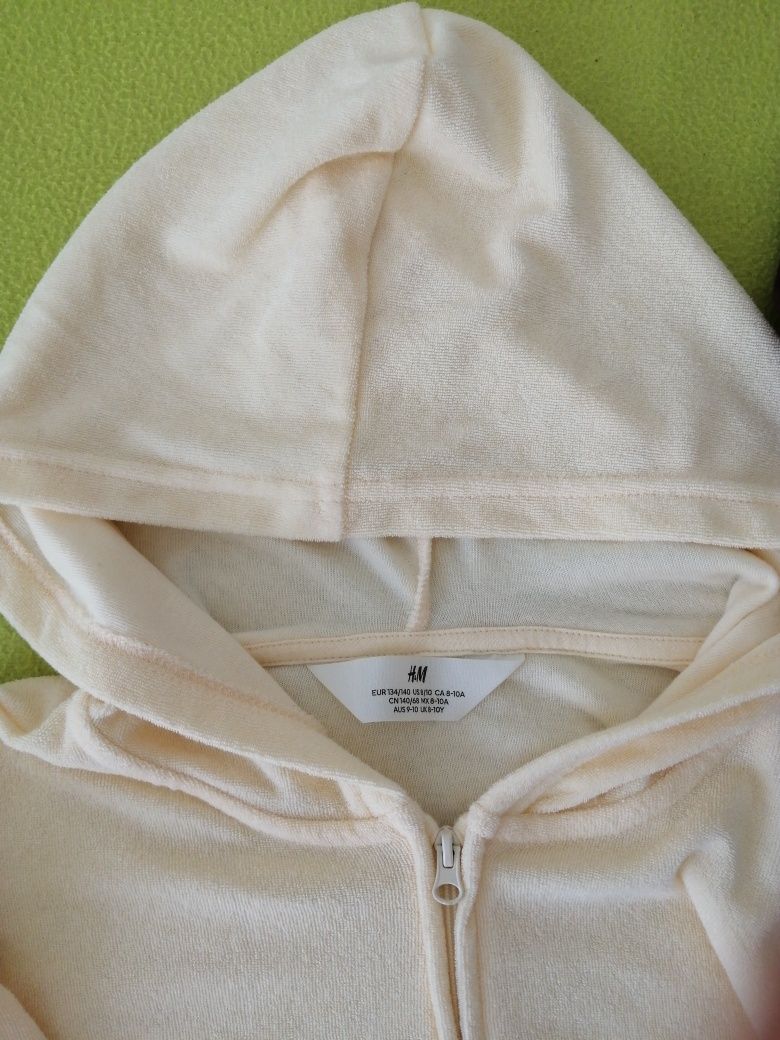 Casacos com capuz H&M 8/10 anos 134/140 cm