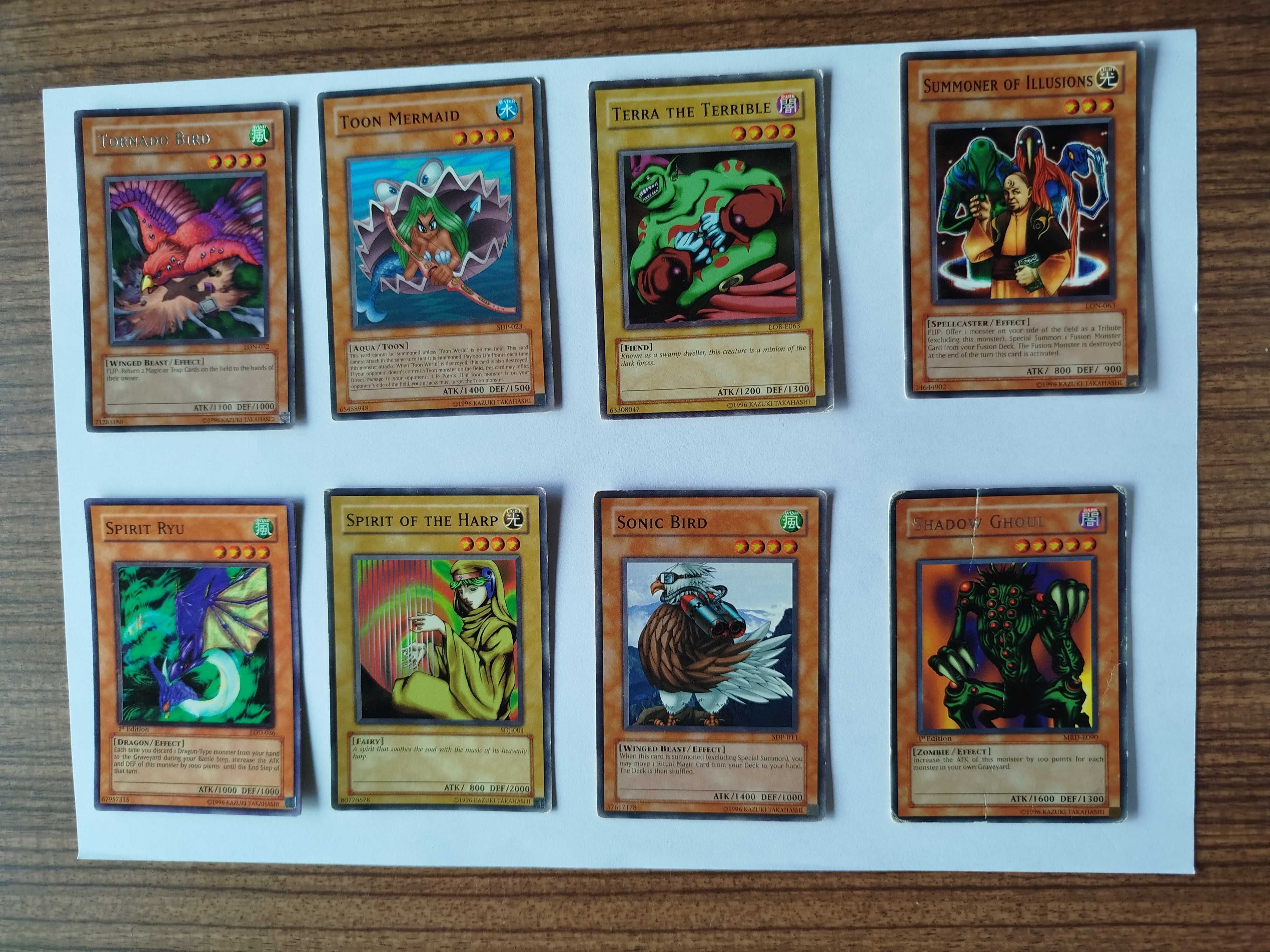 Cartas Yu-Gi-Oh! M 1