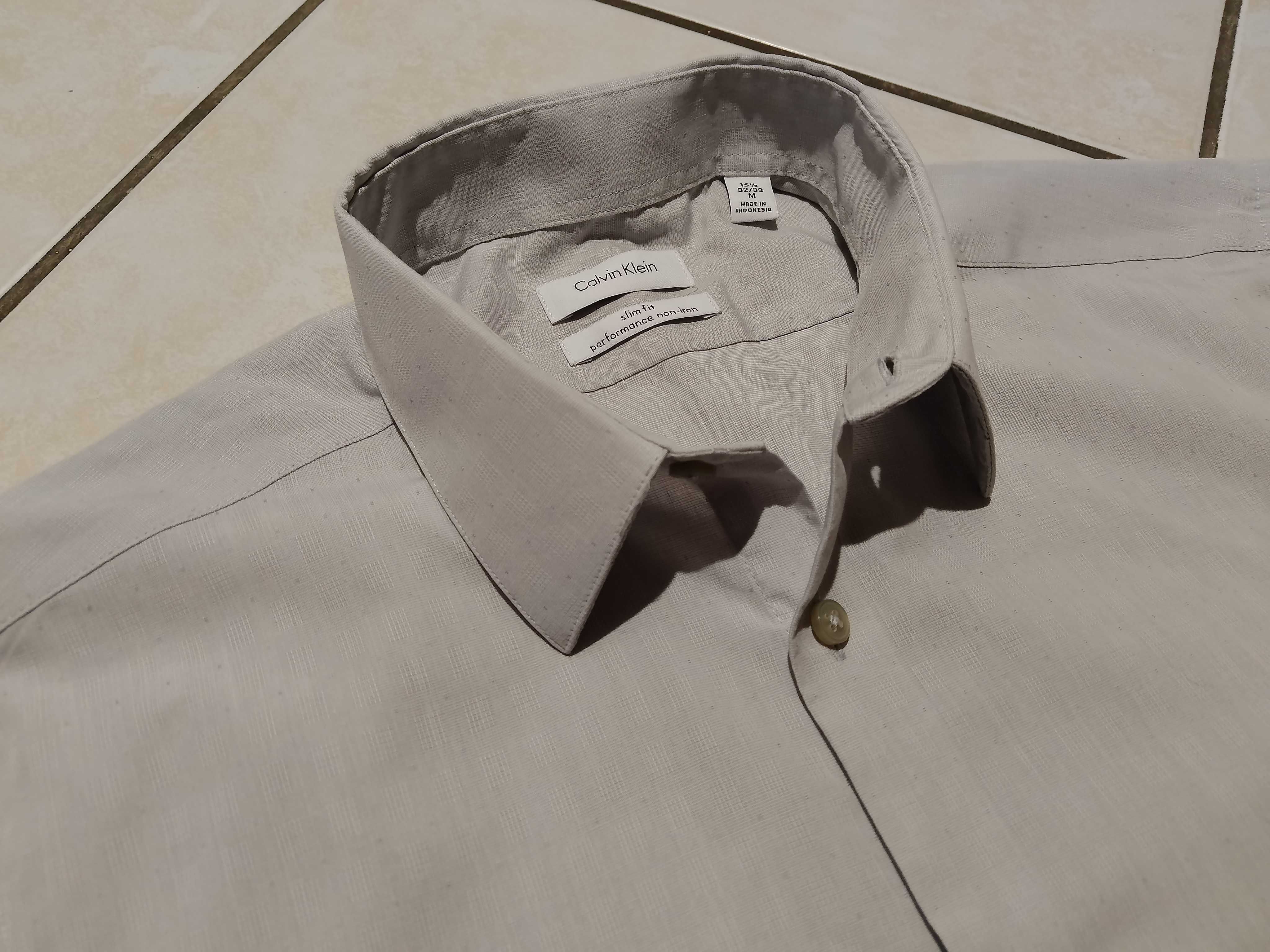 CALVIN KLEIN USA - NOWA! Markowa Koszula Męska rozmiar M