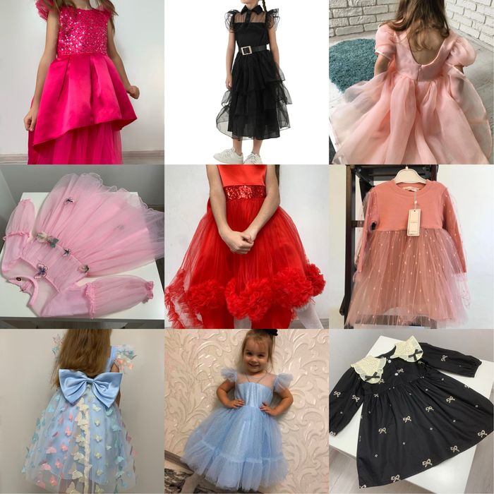 Сукня на дівчинку святкова ошатна пишна 2,3,4,5,6,7,8 років