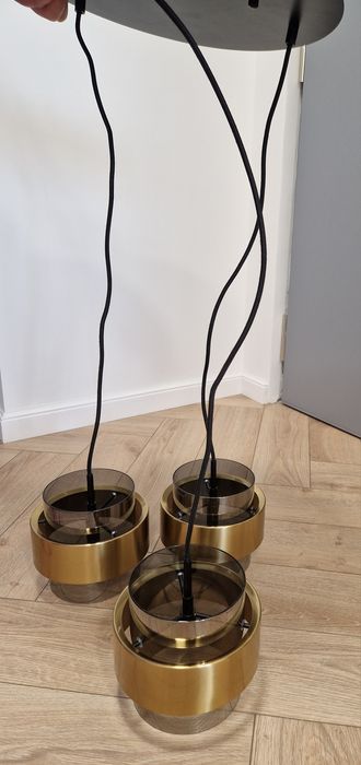 Nowoczesna lampa wisząca Ikibara Lucande 3-punktowa NOWA