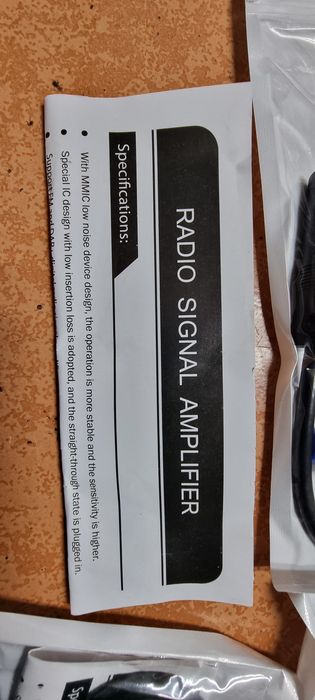 Amplificador  de sinal de rádio auto