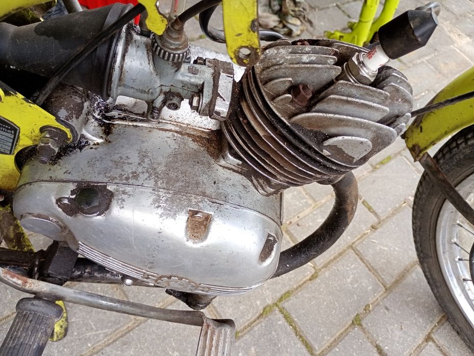 Silnik 025 motorynka Komar Romet dwubiegowy